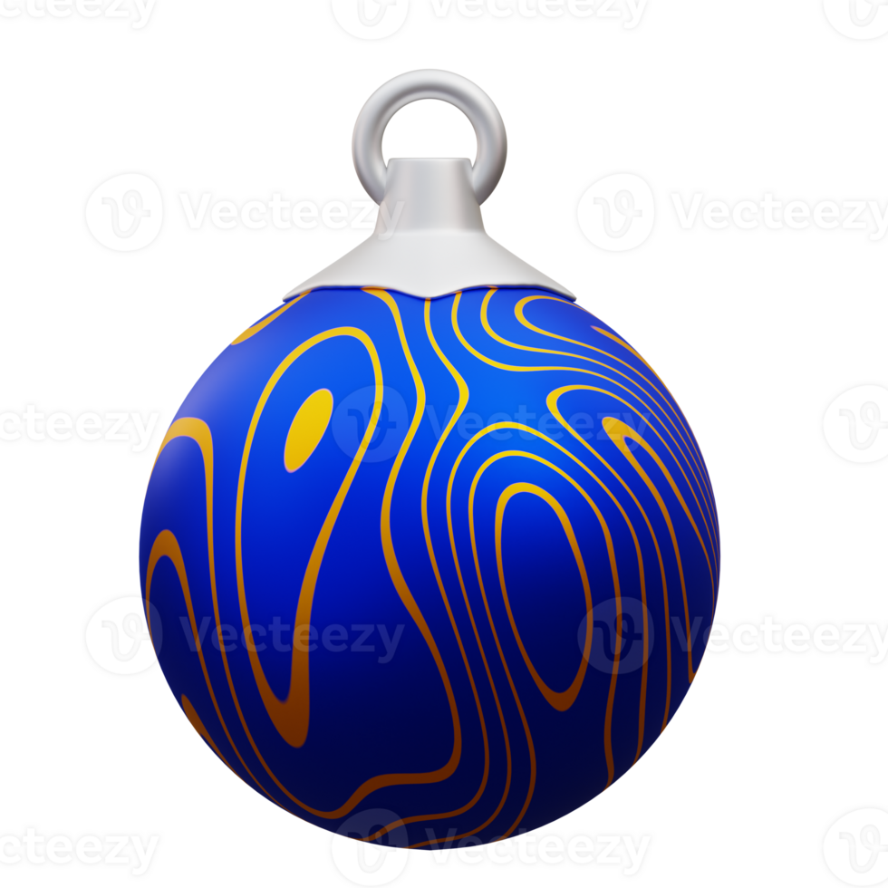 3d illustration of oval Christmas lights png