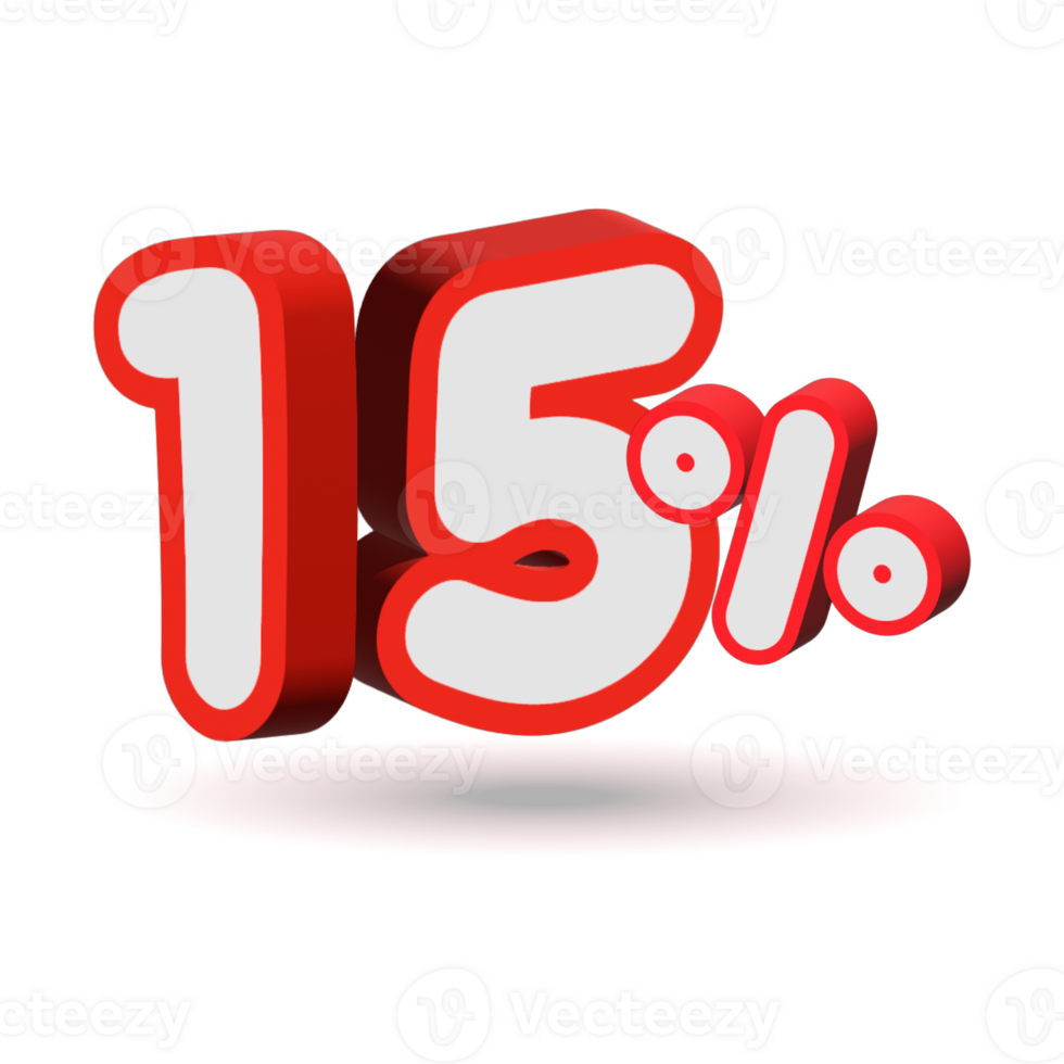 Red Discount Number illustration discount price tag design png