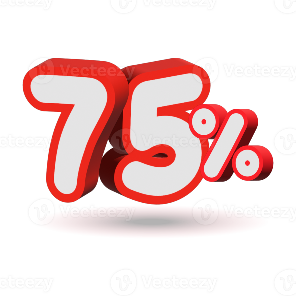 Red Discount Number illustration discount price tag design png