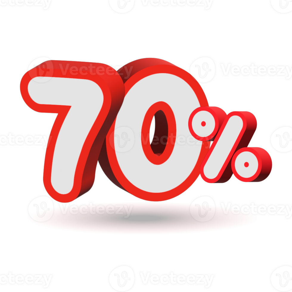 Red Discount Number illustration discount price tag design png