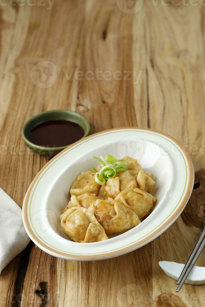 Deep Fried Korean Dumpling Kimchi Mandu 35232849 Stock Photo at Vecteezy