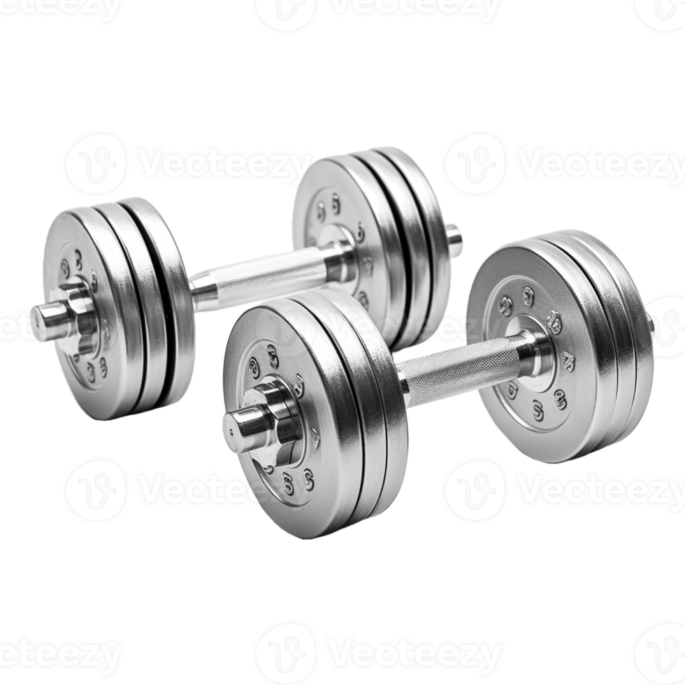 AI generated Gym Dumbles on Transparent Background - Ai Generated png