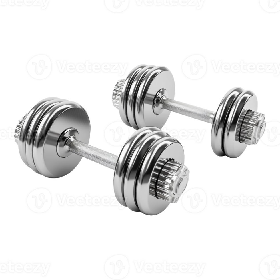 AI generated Gym Dumbles on Transparent Background - Ai Generated png