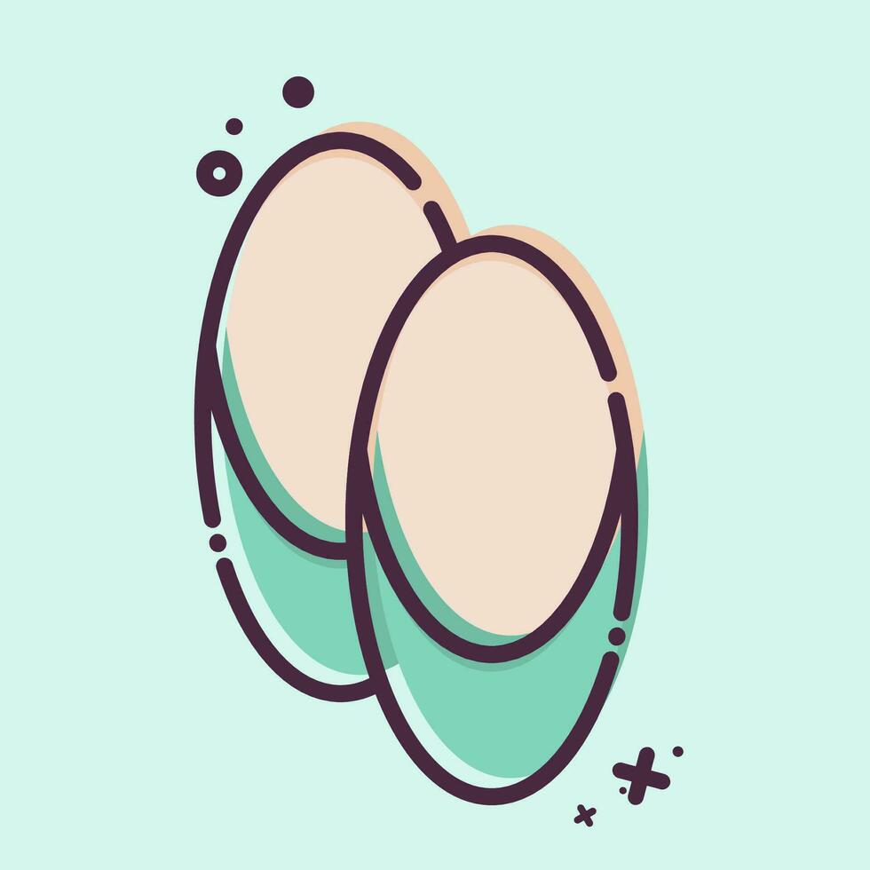 Icon Shoes. related to Theatre Gradient symbol. MBE style. simple design editable. simple illustration vector
