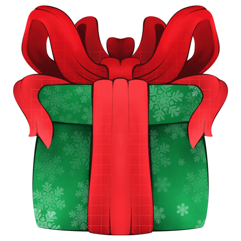 Gift packing box png
