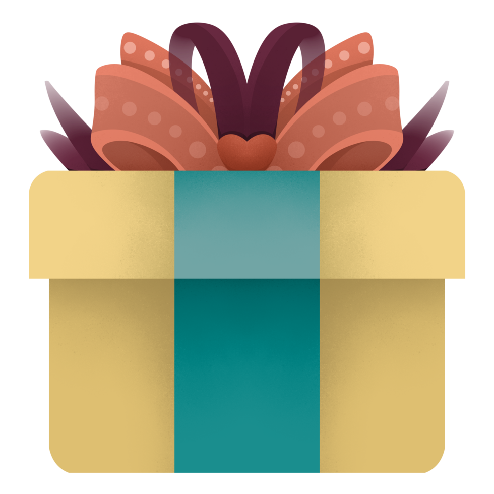 Gift packing box png