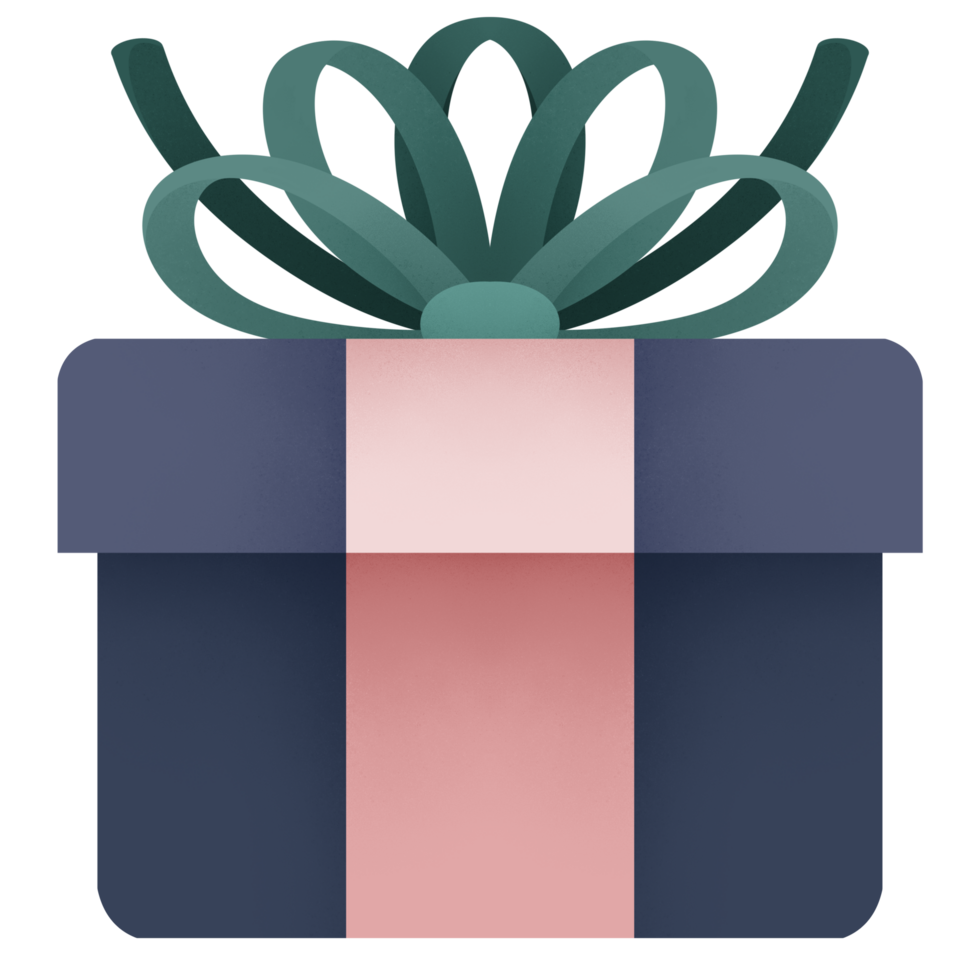 Gift packing box png