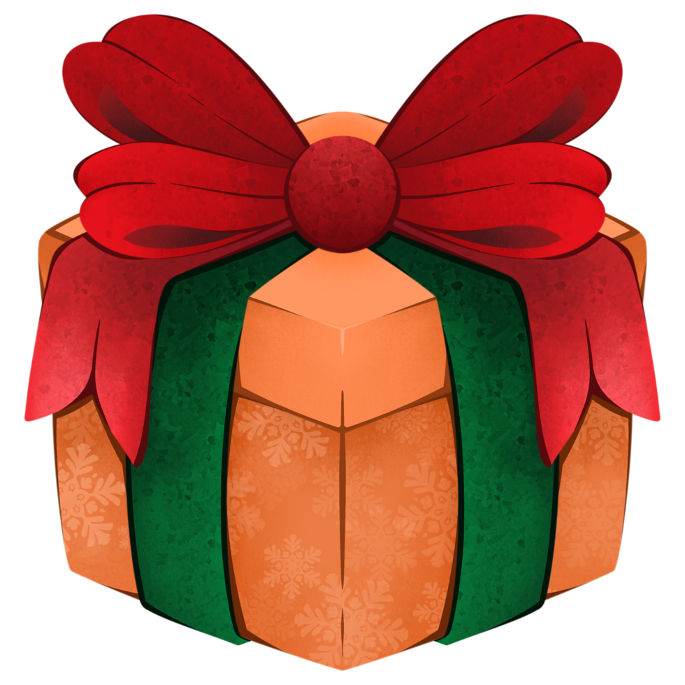 Gift packing box png