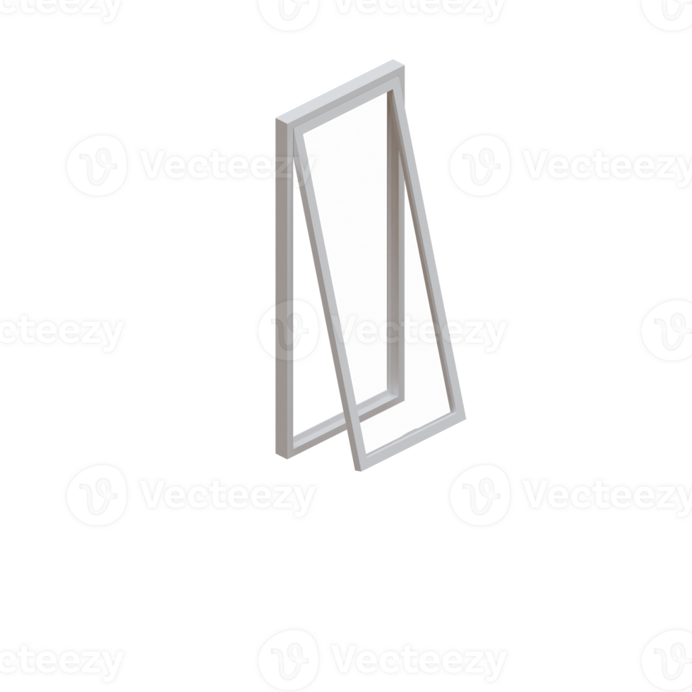 Window 3d Render Design Element png