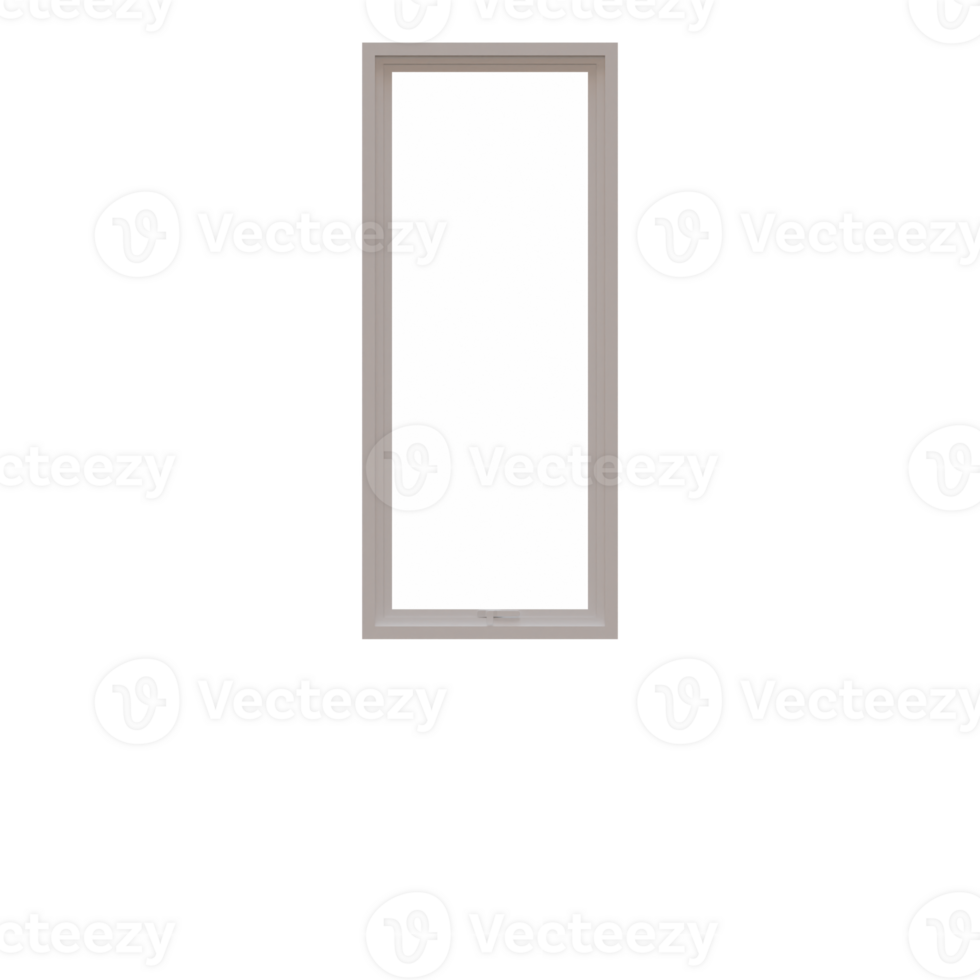 Window 3d Render Design Element png