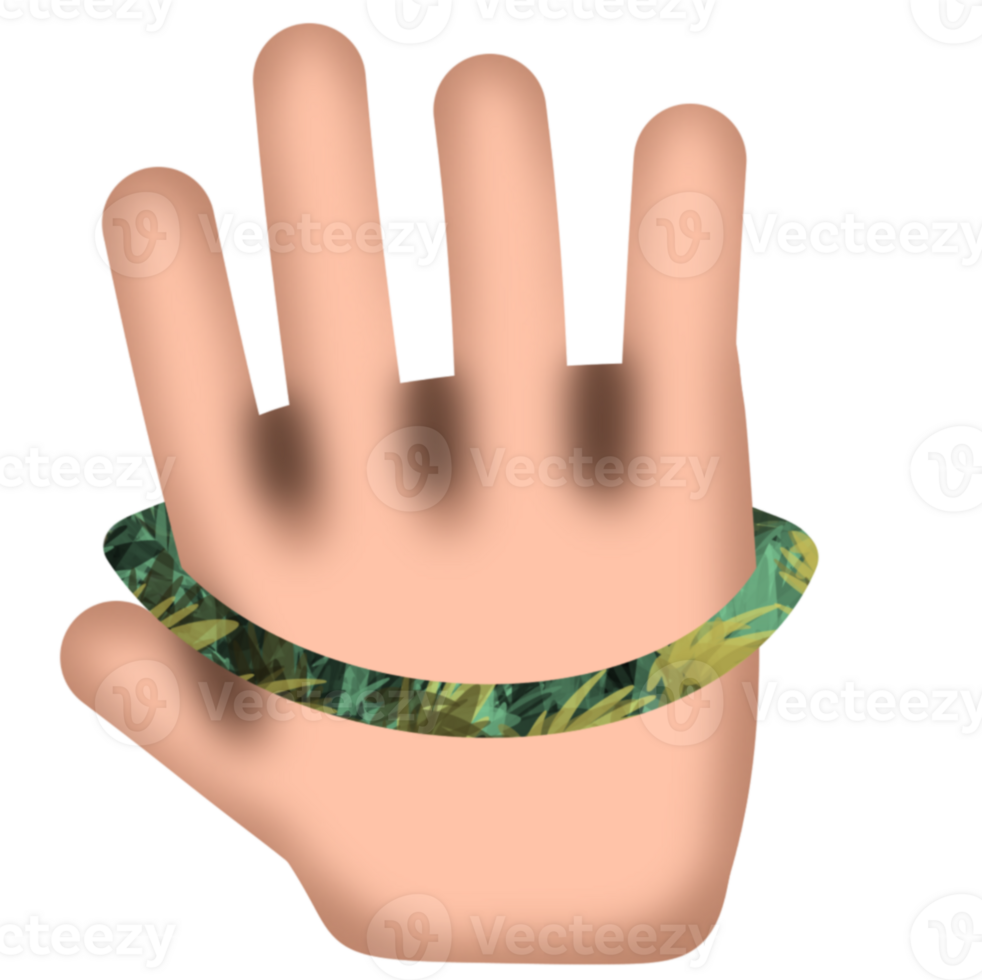 Hand Touch Screen png