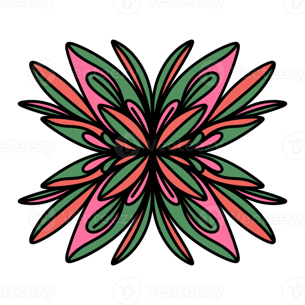Aesthetic Leaf Flower png