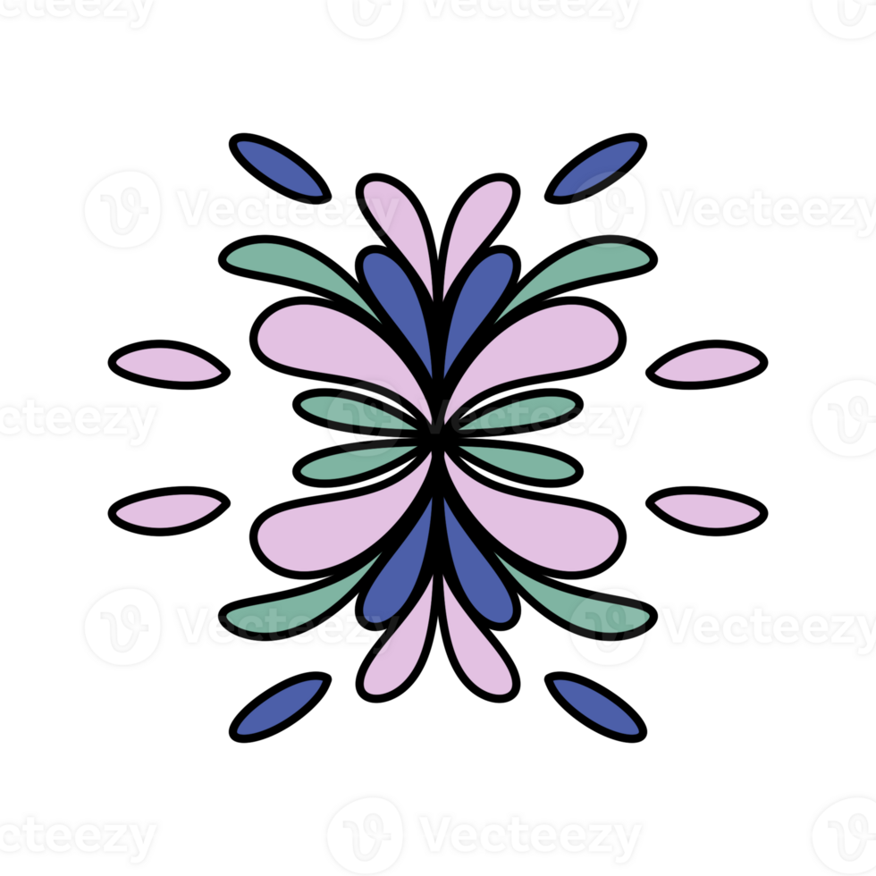 Aesthetic Leaf Flower png