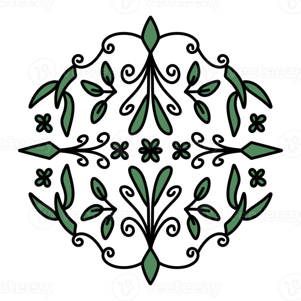 Aesthetic Leaf Flower png