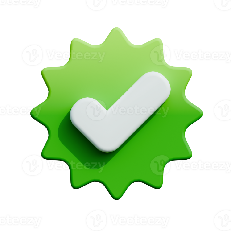 3d icono verificar cuenta png