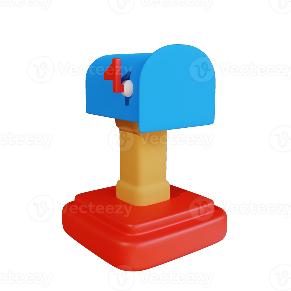 mail box 3d icon png