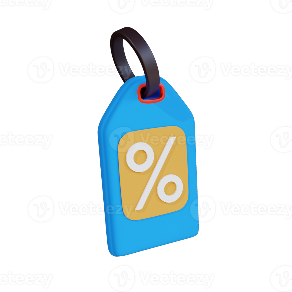 3d icon discount tag png