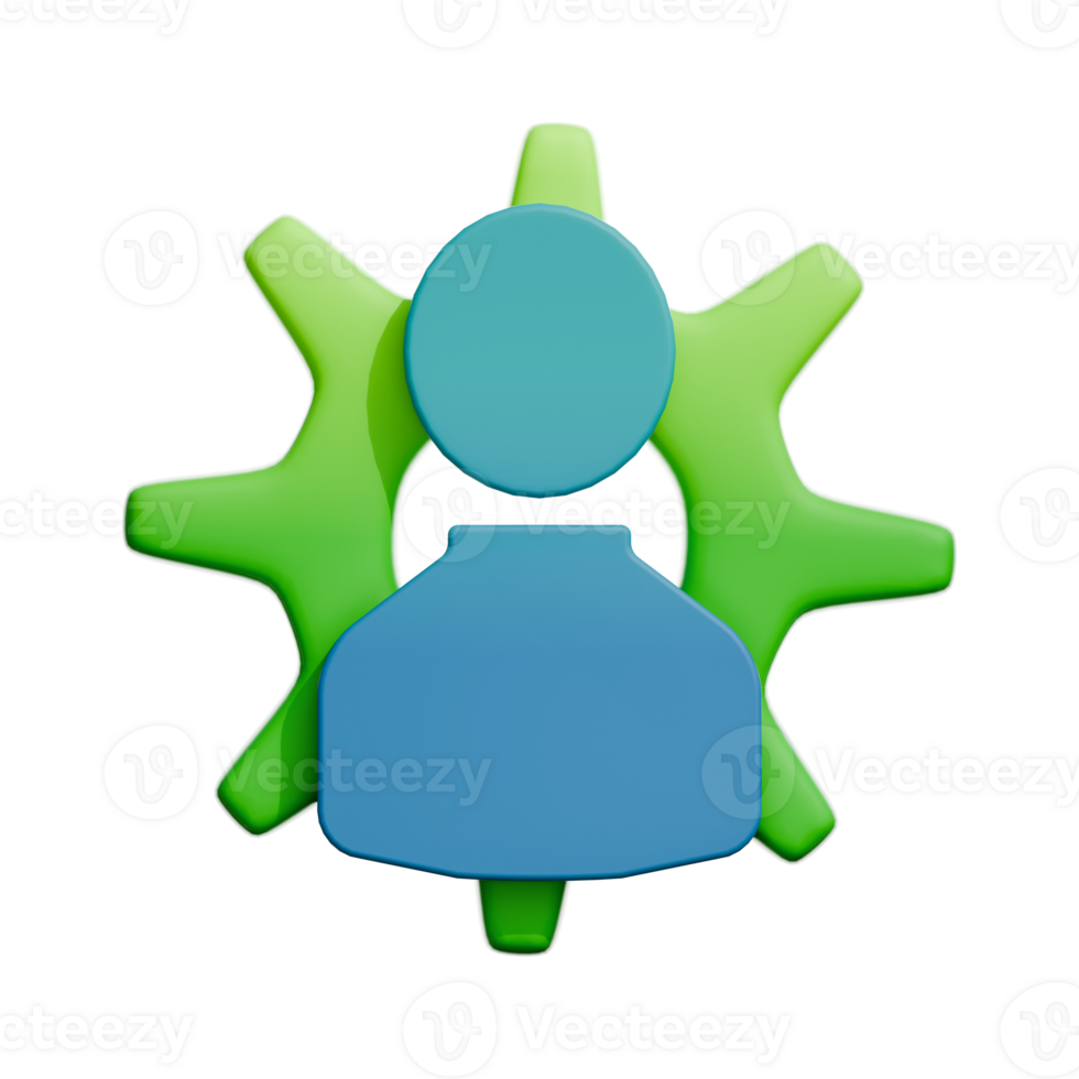 3d icon setting png