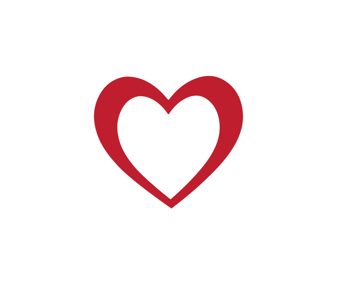 Red Heart Love symbol png