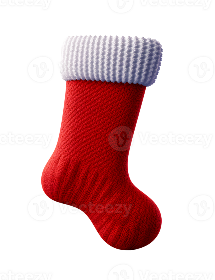 Red sock christmas ornaments PNG