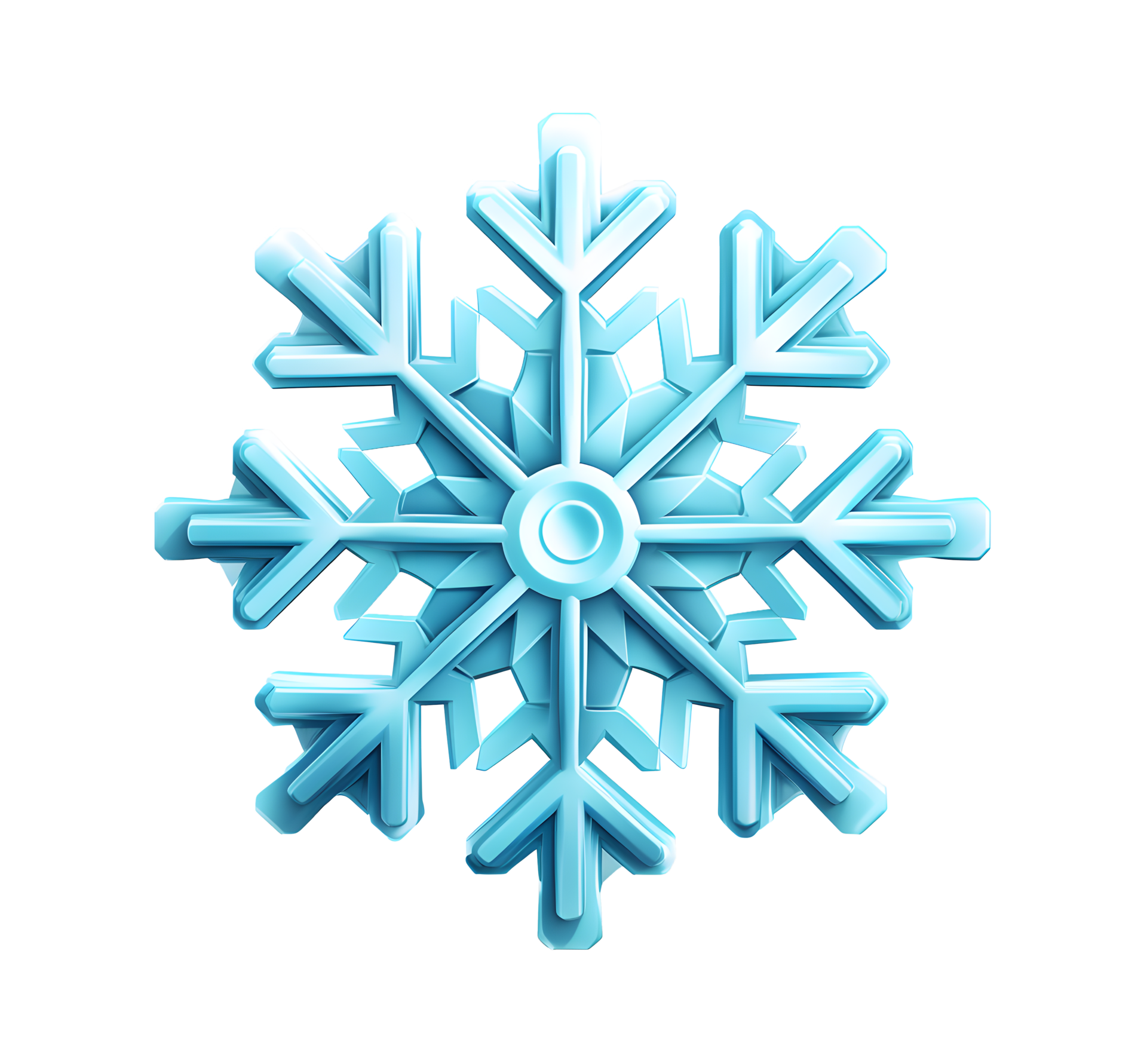 3d-snowflake-christmas-ornaments-png-35235391-png