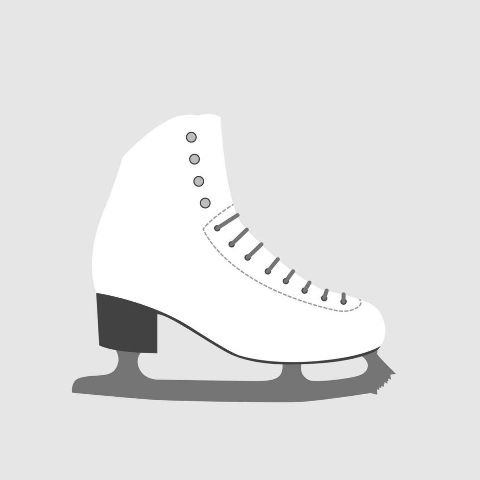 Skates icon vector. Ice Skate illustration sign. Figure skating symbol or logo. vector