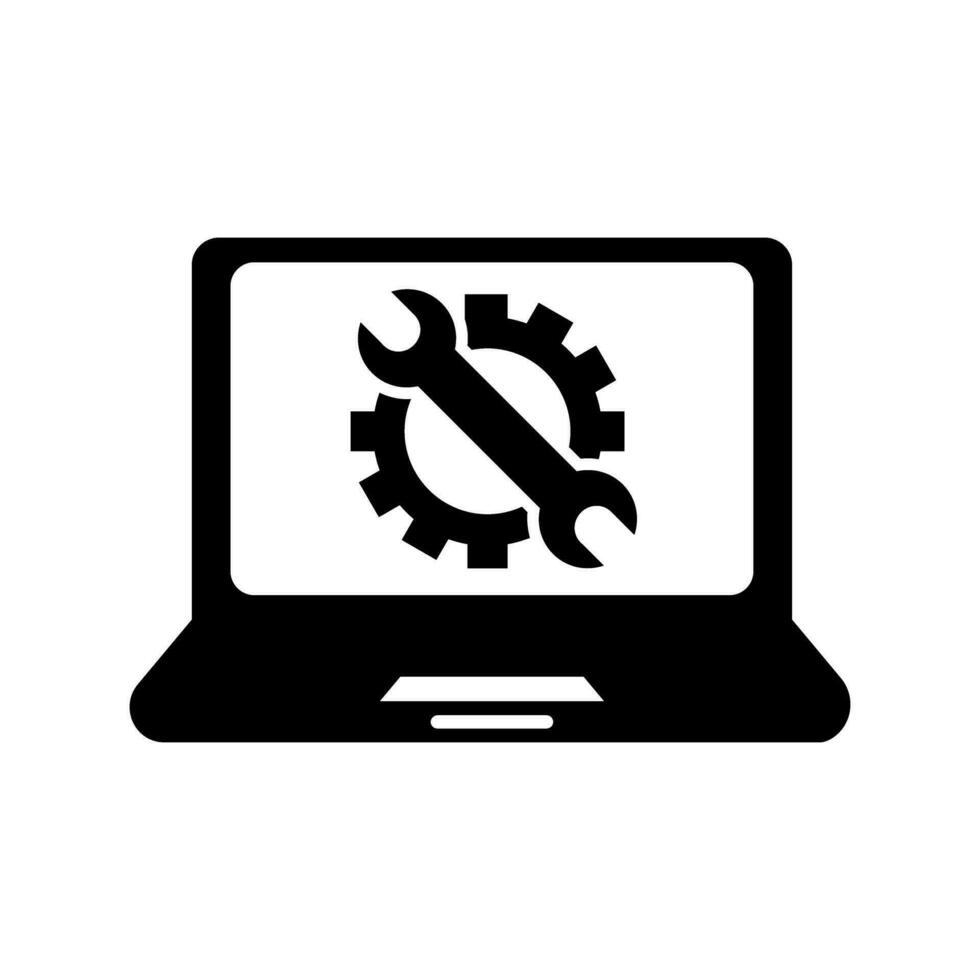Settings vector icon. development vector icon. updates symbol. repair logo.