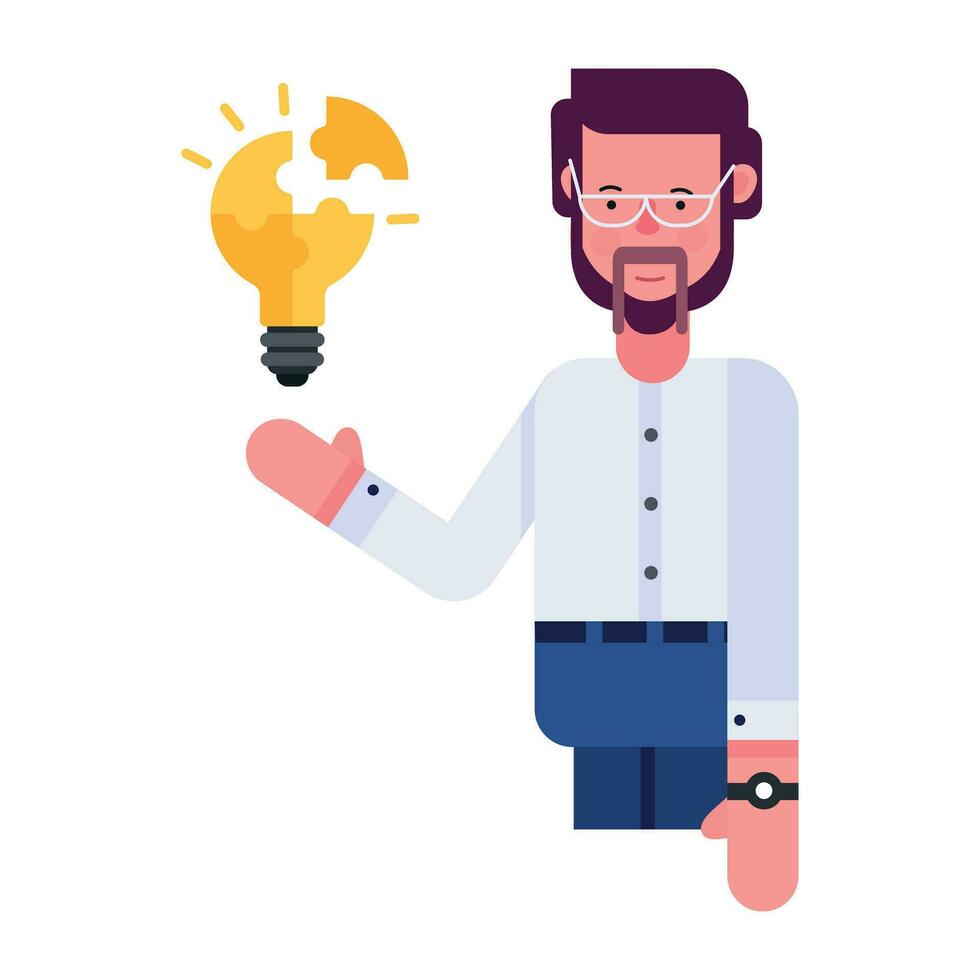 Trendy Creative Developer vector