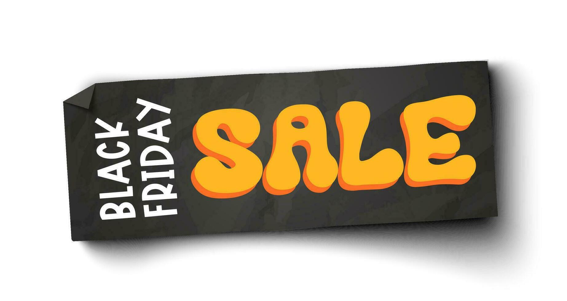 Black friday sale. vector