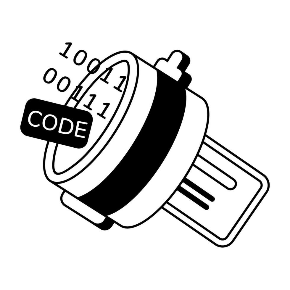 Trendy Binary Coding vector