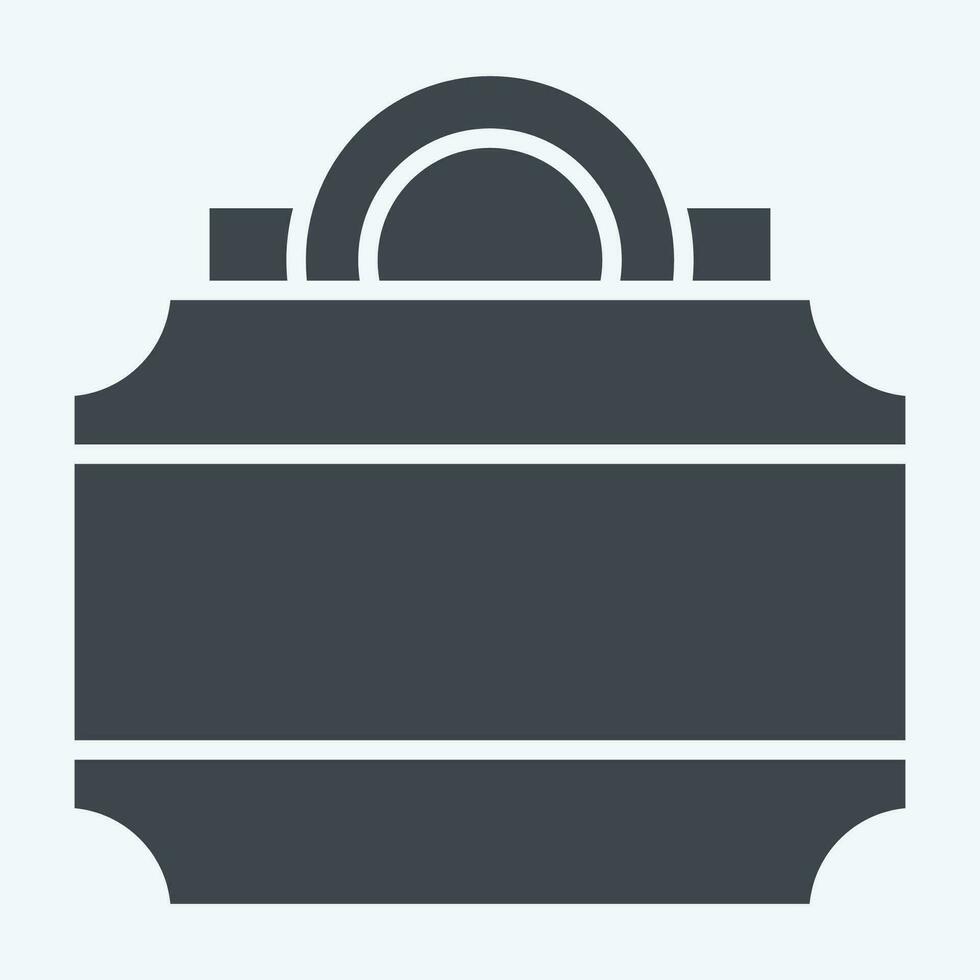 Icon Lightbox. related to Theatre Gradient symbol. glyph style. simple design editable. simple illustration vector