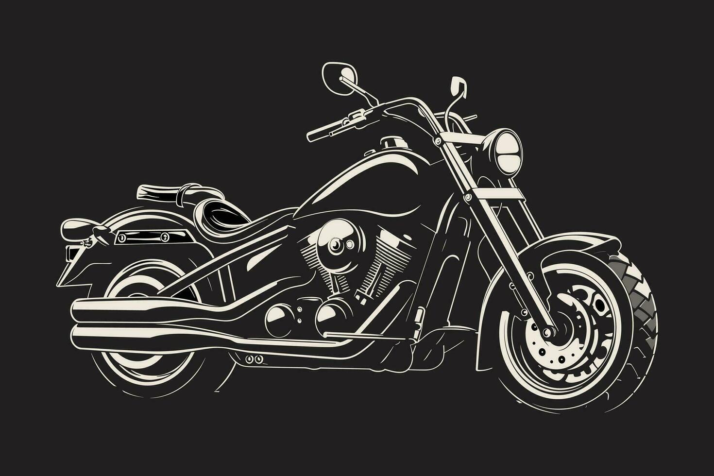 Motorcycle and superbike vector
