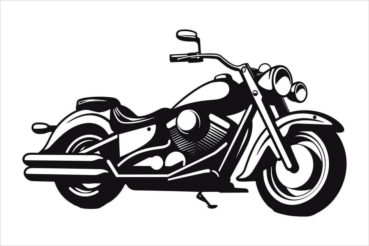 motocicleta y Superbike vector