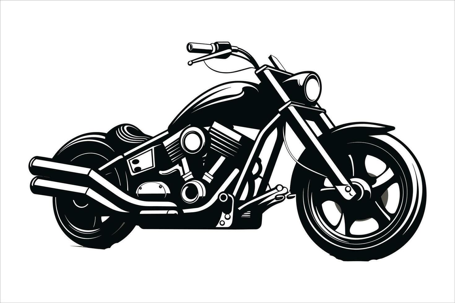 motocicleta y Superbike vector