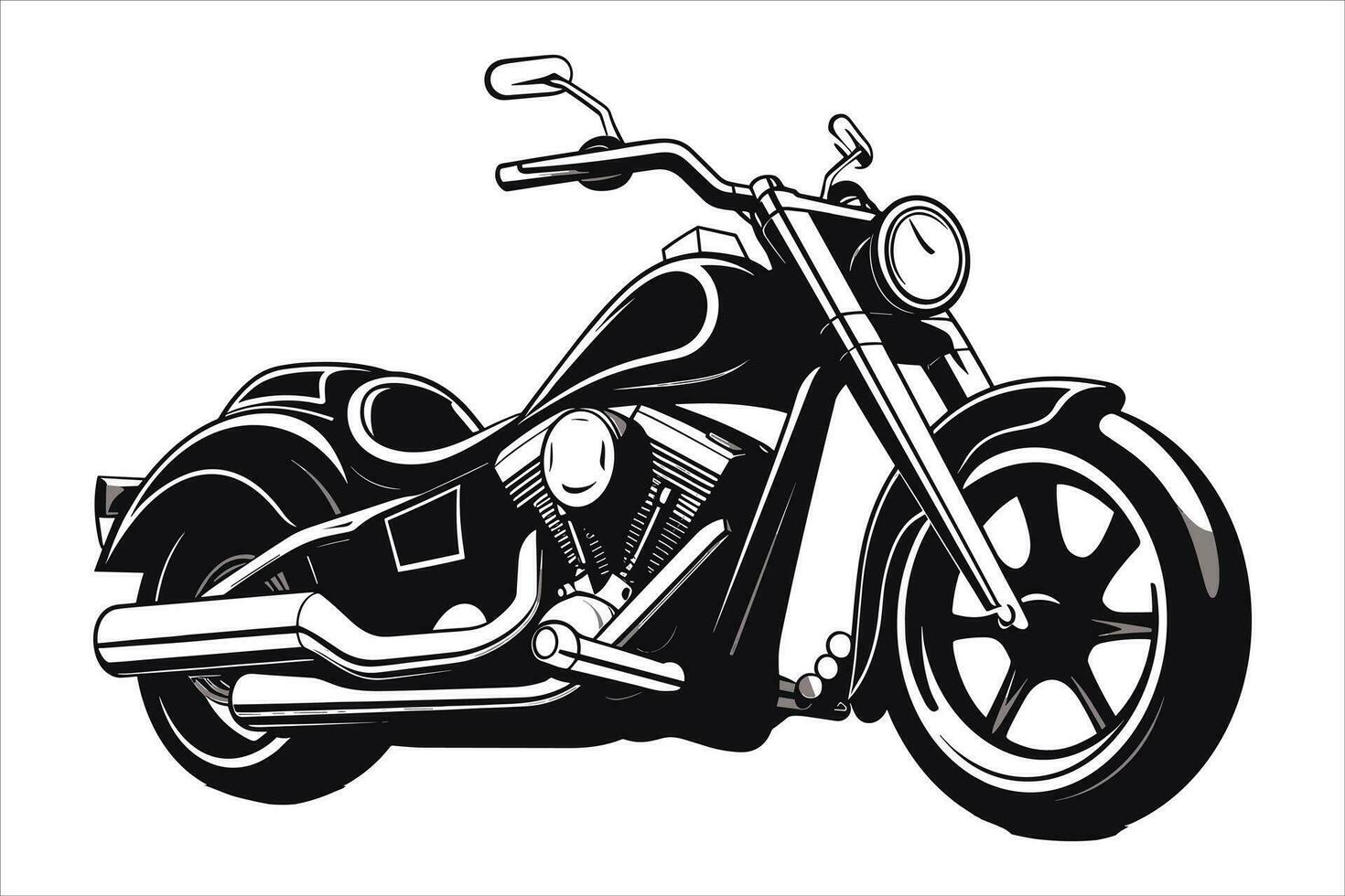 Motorcycle and superbike vector