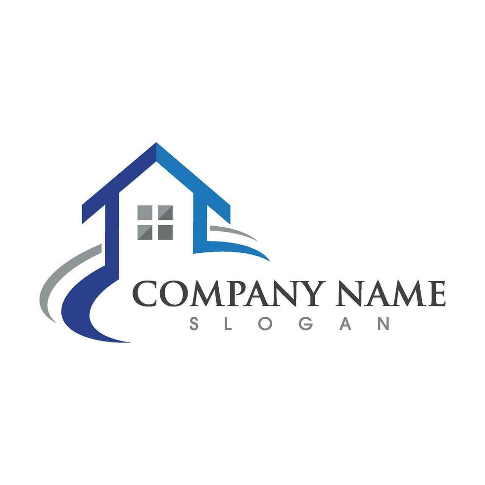 Property and Construction Logo design vector