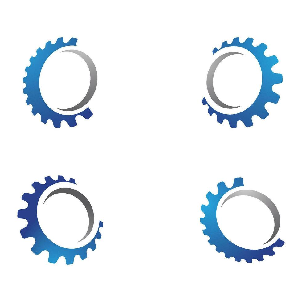 Gear vector icon illustration design