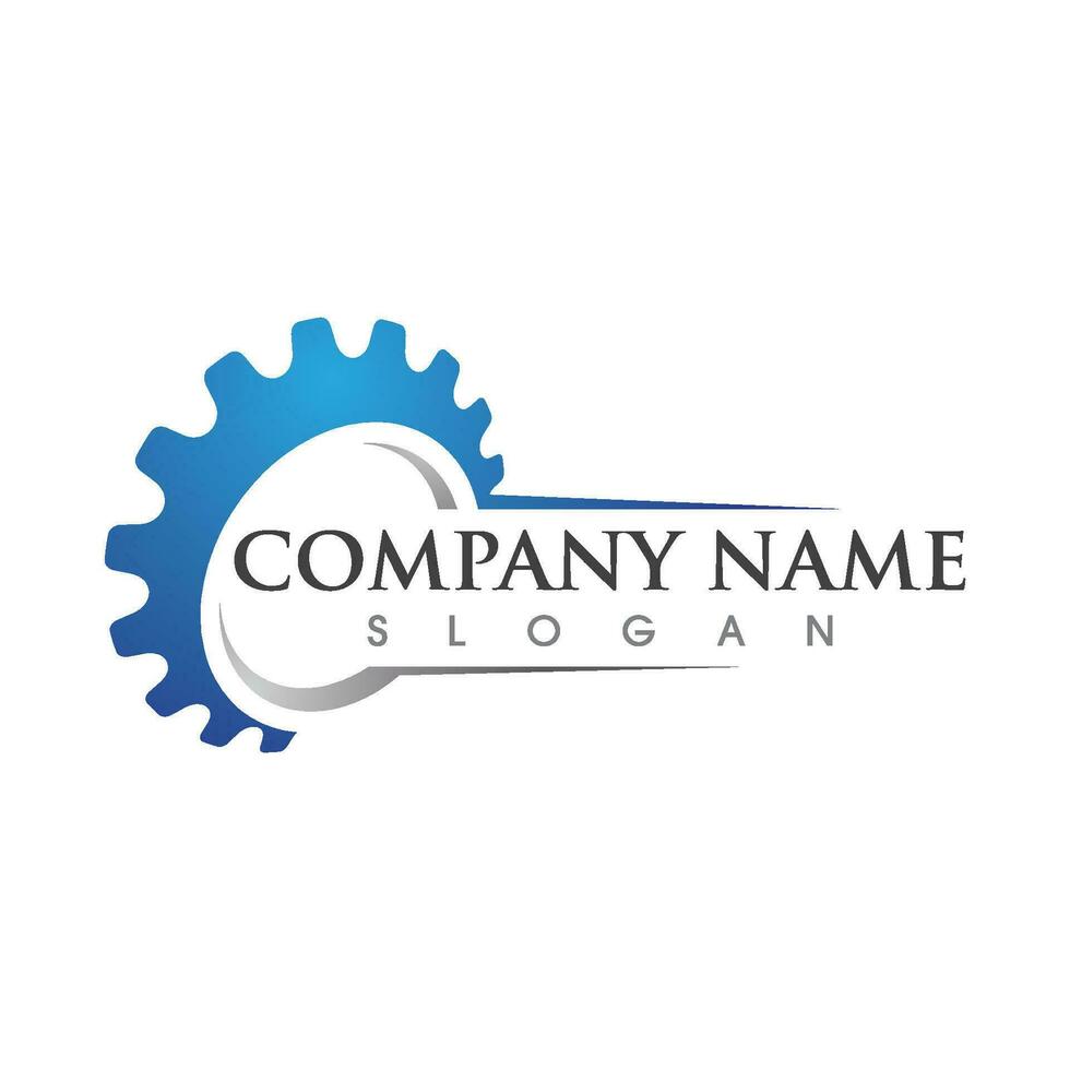 Gear vector icon illustration design