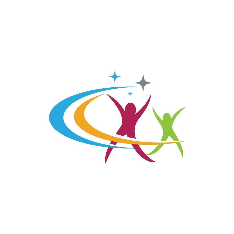 Community, network and social icon vector