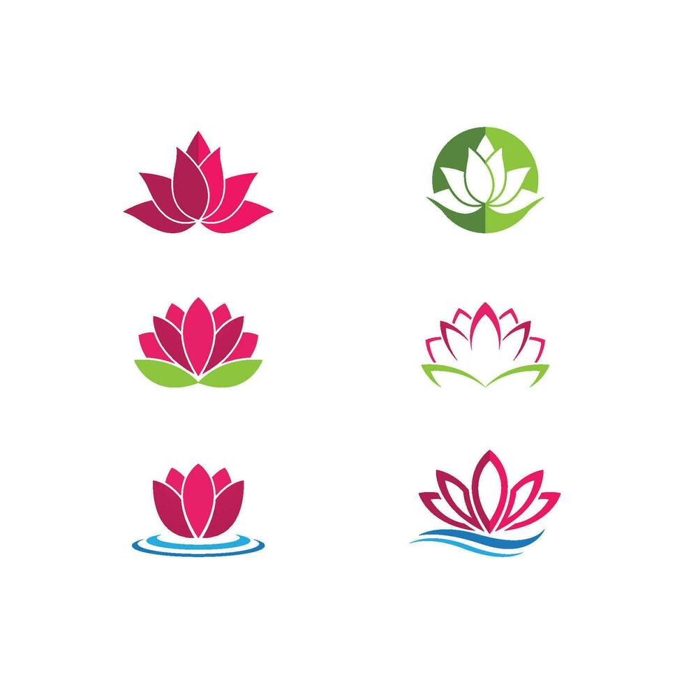 Beauty Vector lotus icon