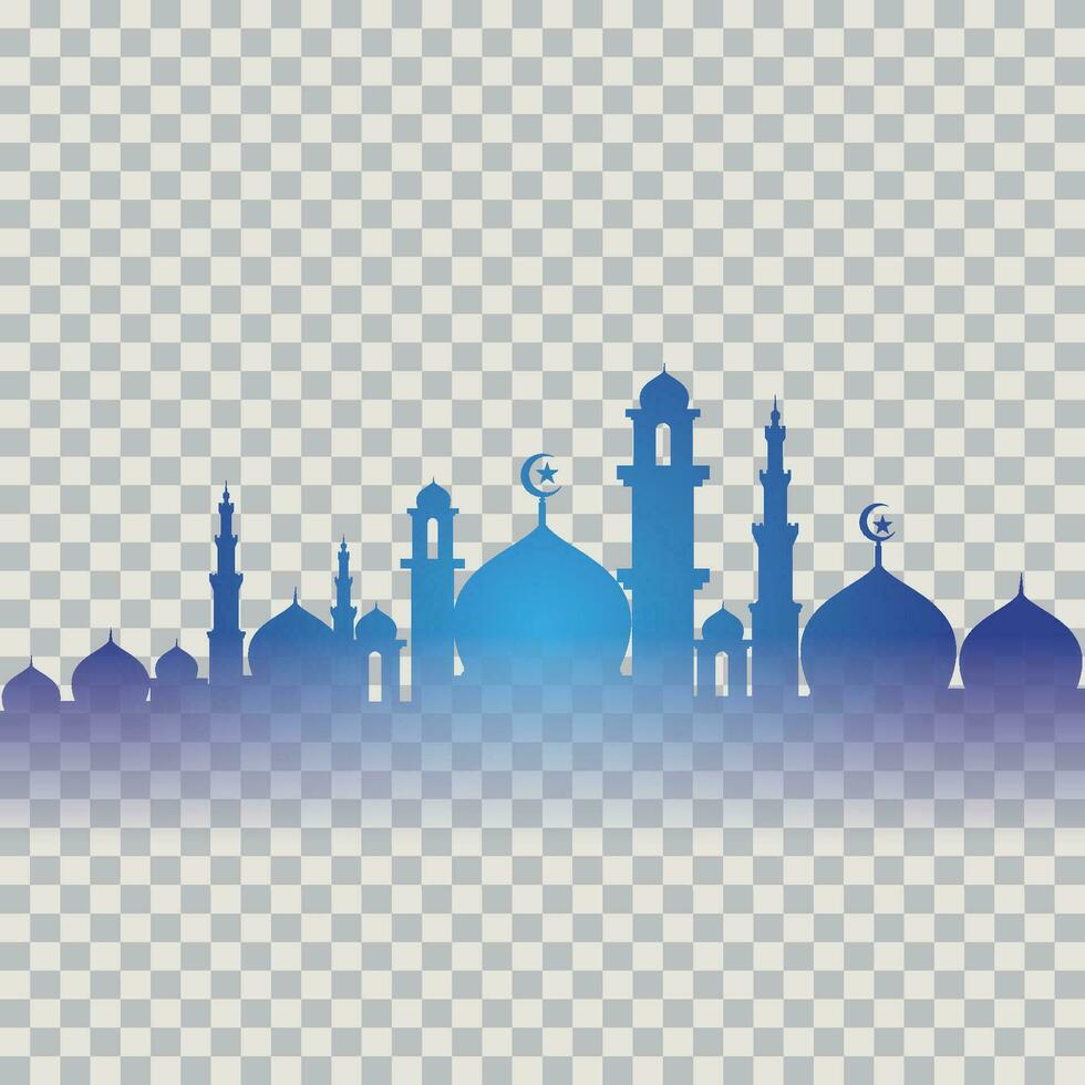 Mosque Moslem icon vector Illustration