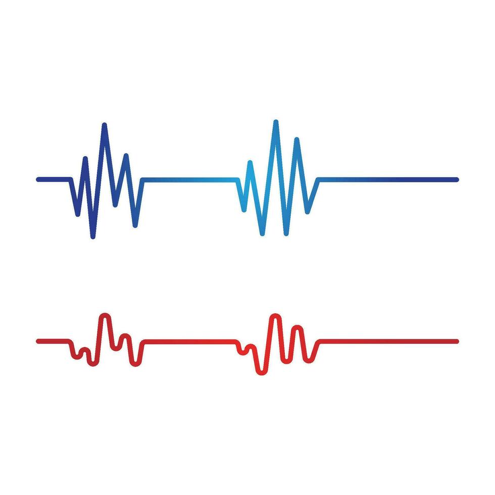 Health medical heartbeat pulse vector