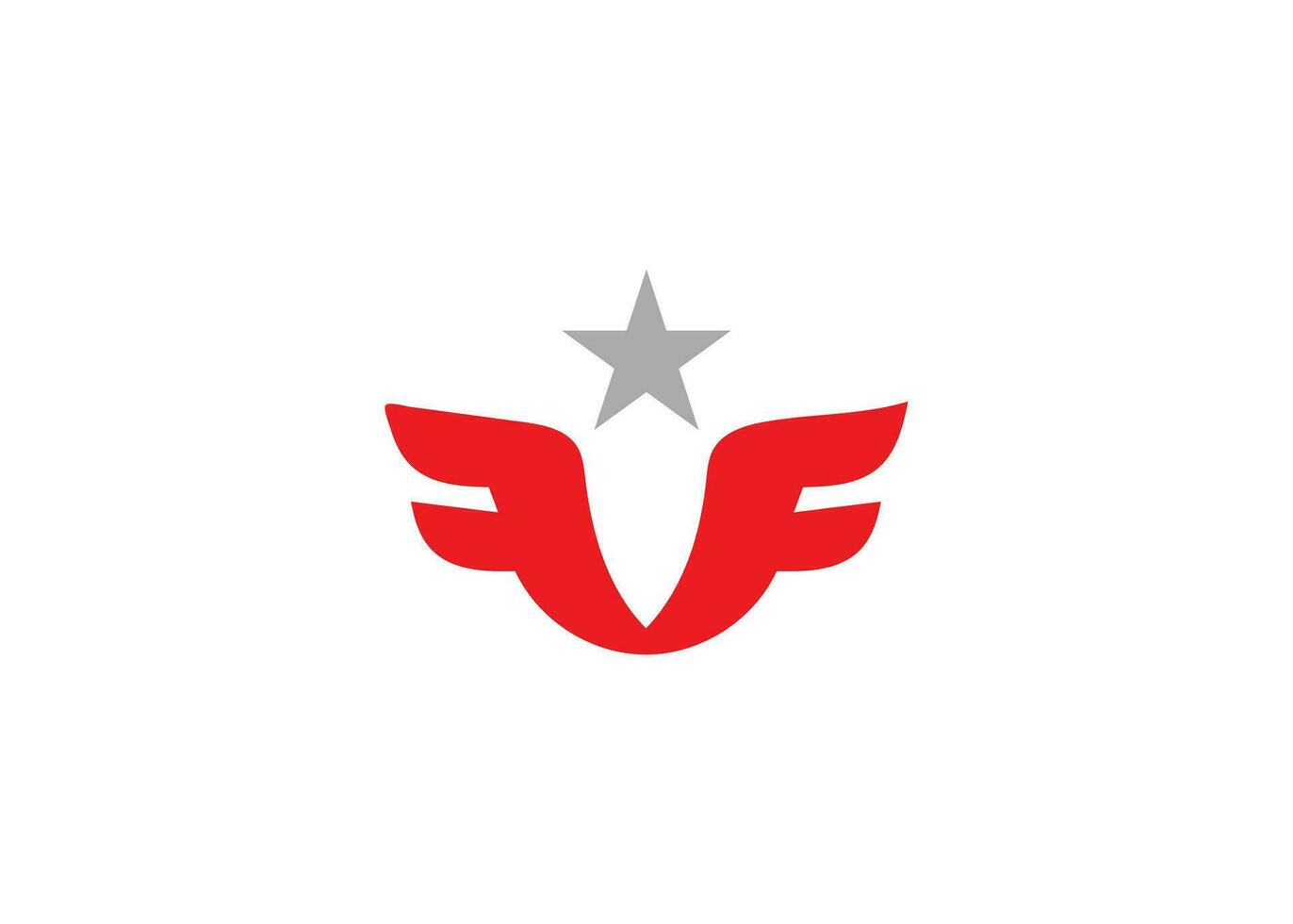 Modern letter F F logo design vector template