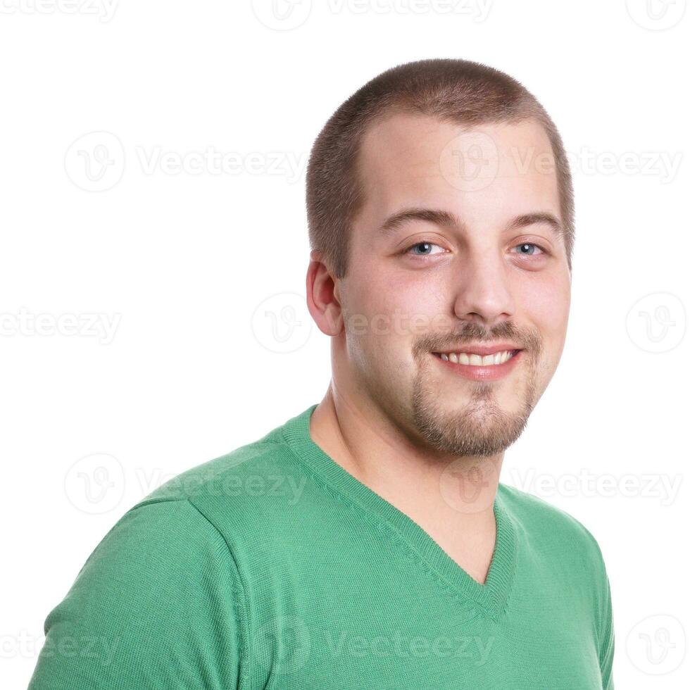 smiling young man photo