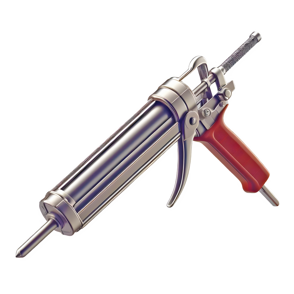 AI generated Caulking gun isolated on transparent background png