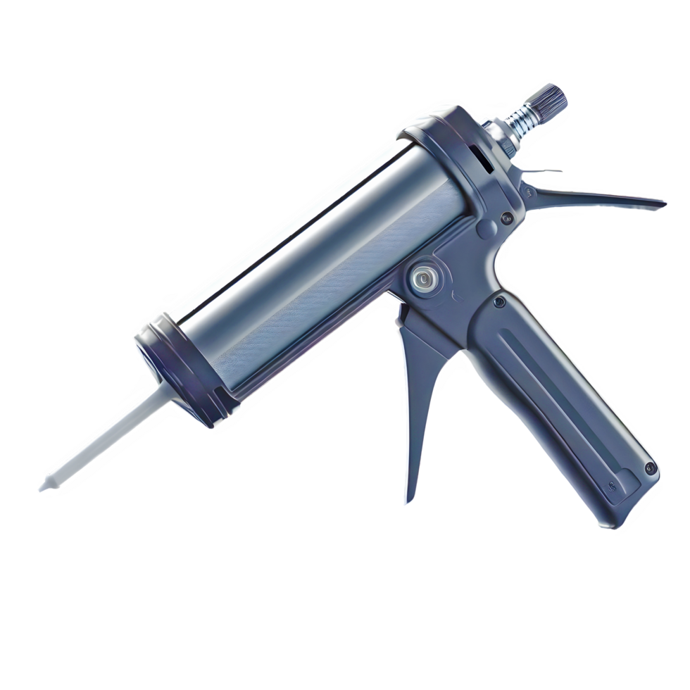 AI generated Caulking gun isolated on transparent background png