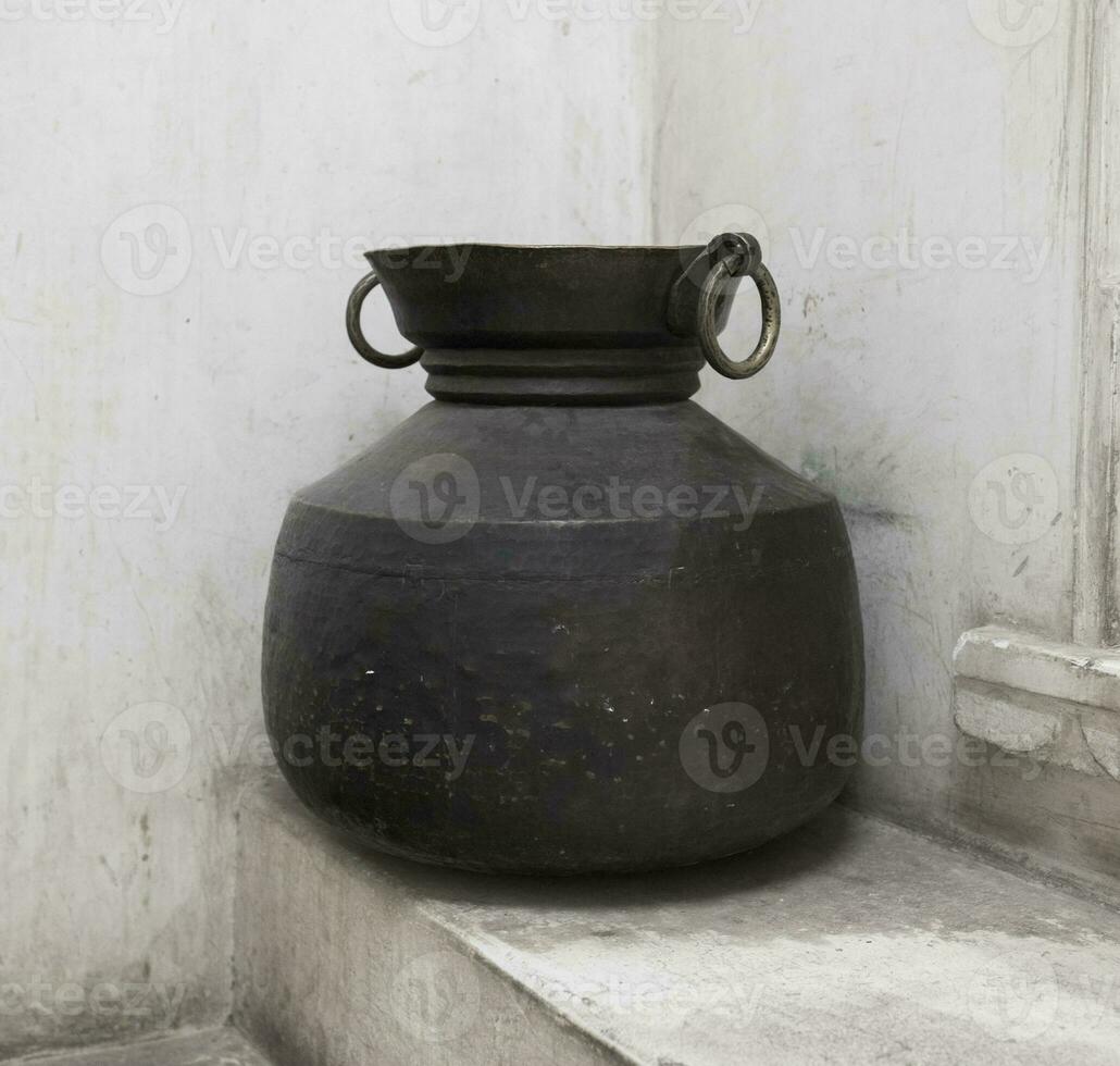 Ancient old Water Pot photo