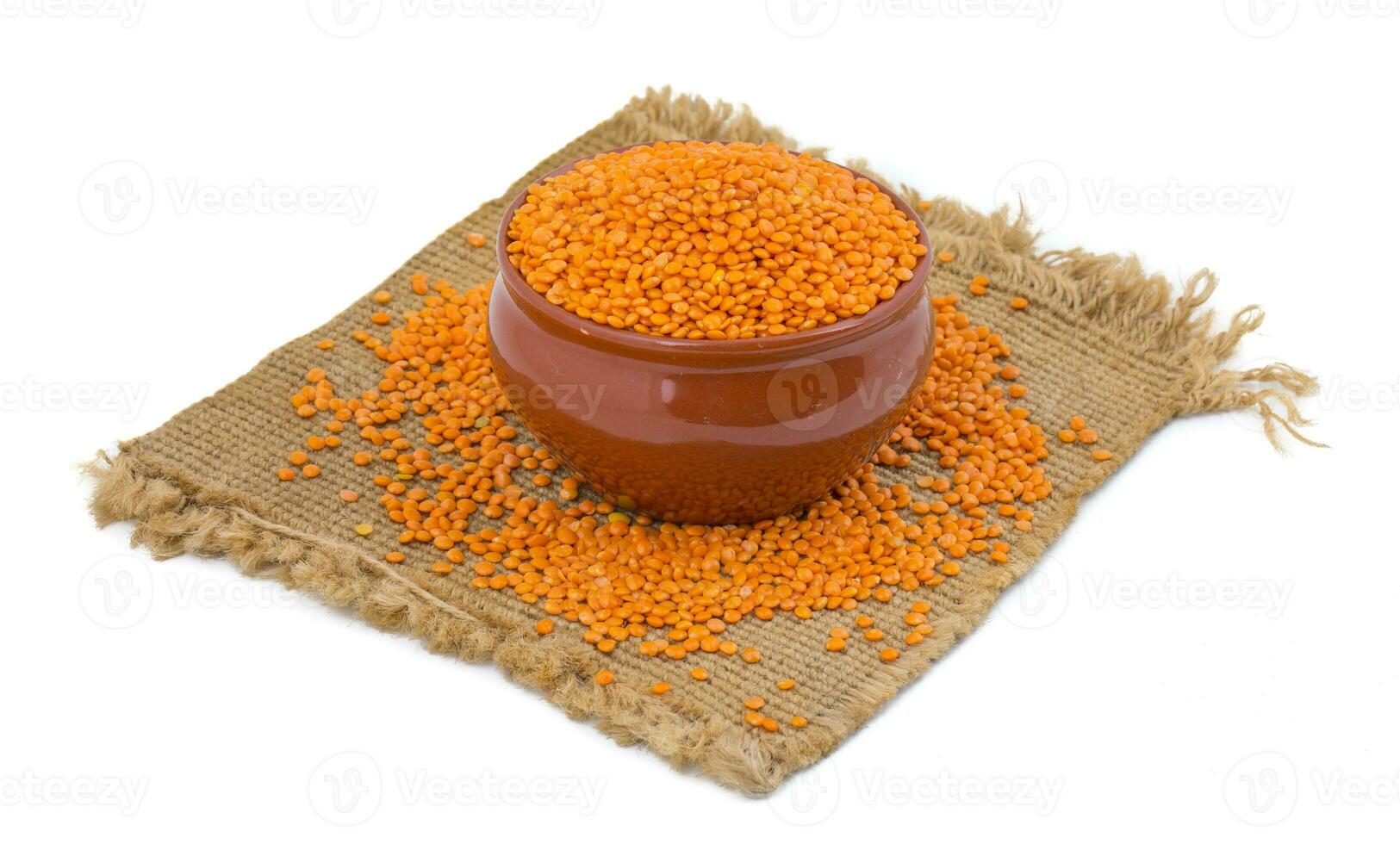 Red Lentils or Masoor Dal photo