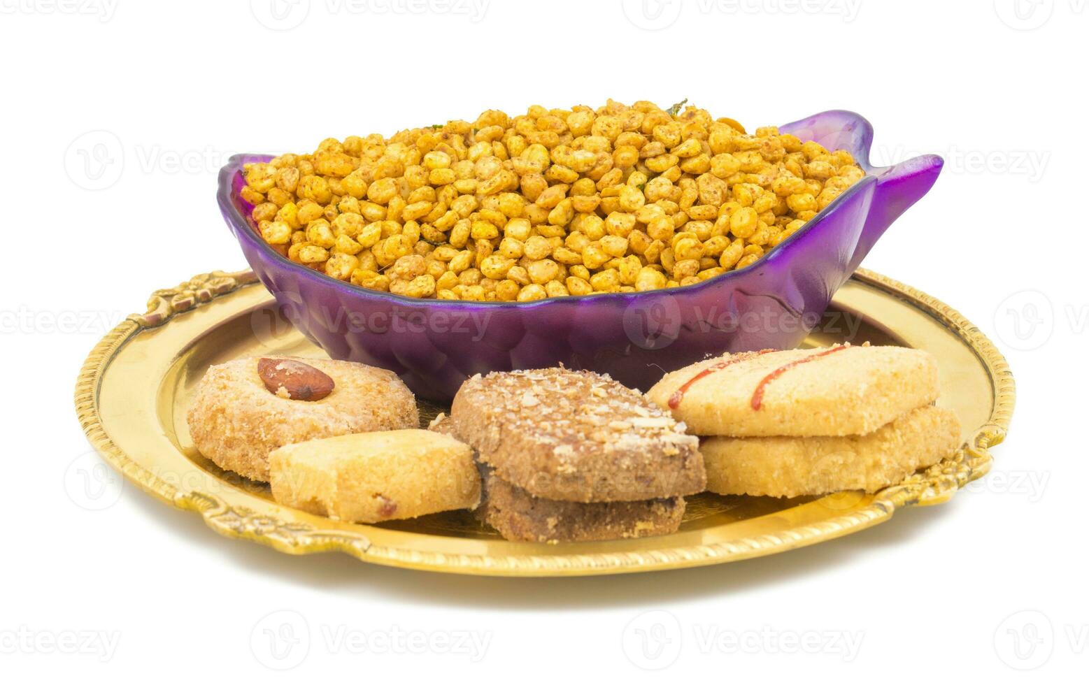 Indian Group of Diwali and Holi Celebration Food photo