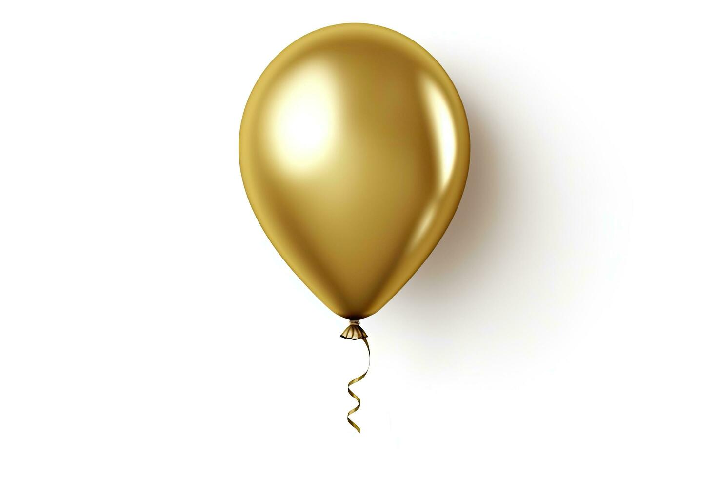 AI generated Birthday balloon flying for party and celebrations. AI Generated photo